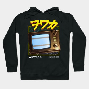 Wowaka Retro Japan Electronic Hoodie